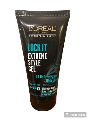 L'Oreal Paris Lock It Extreme Style Hair Gel Maximum Hold & High Shine 5.1 oz - Image 1 of 2