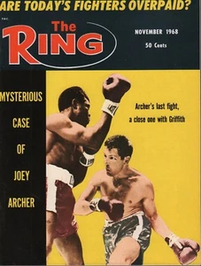 Joey Archer The Ring November 1968 051018DBX - Picture 1 of 1