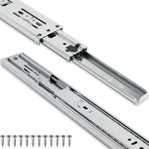 Cajón deslizante para abrir, rodamiento de bolas de montaje lateral calidad 10"-24 pulgadas 100 lb - Imagen 1 de 57