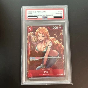PSA 10 Nami ST01-007 Winner Promo Standard Battle ONE PIECE 2022 Japanese Card - Picture 1 of 2