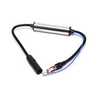 Car Antenna Plug Radio Inline Aerial Signal Amplifier Booster Extension Cable Jn