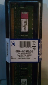 KINGSTON 2GB PC2-3200R DDR2 ECC REG SERVER MEMORY - Picture 1 of 1