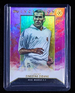 Zinedine Zidane 2023-24 Topps Inception UEFA Soccer Legacy Purple 19/25 [dbO57 - Picture 1 of 2