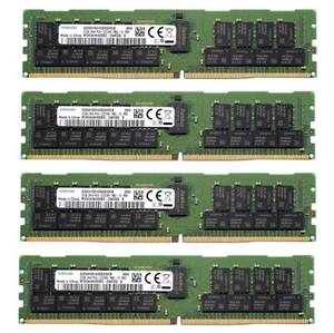 Samsung 128GB (4X 32GB) DDR4 3200MHz PC4-25600 ECC Registered Server Memory Ram - Picture 1 of 6