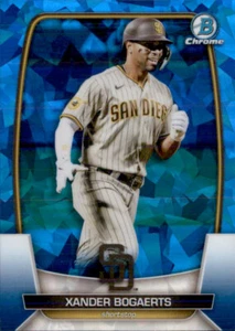 2023 BOWMAN CHROME SAPPHIRE SAN DIEGO PADRES - XANDER BOGAERTS #27 - Bild 1 von 2