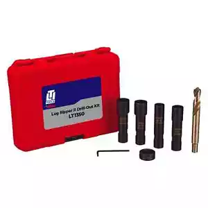 LTI by Milton@ Lug Ripper II Lug Nut Drill-out Kit, 16mm Drill Bit, 4 Drill - Picture 1 of 12