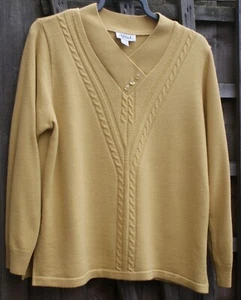 Afibel Size 20 Gold Jumper - Picture 1 of 1