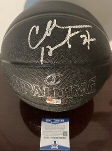 CHARLES BARKLEY Autographed Signed FS Black Basketball - BECKETT BAS COA NBA HOF