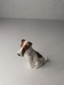 Royal Doulton - K 8 - Fox Terrier - Seated - 6cm Height - Miniature Figure - Picture 1 of 5