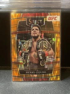 2022 Select UFC HENRY CEJUDO #42 Nivel de Concurso FLASH PRIZM SP Peso gallo - Imagen 1 de 1