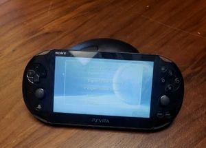 PlayStation PS Vita Slim-PCH-2001- Black Console System-w/cable-Tested Shelf 4 - Picture 1 of 3