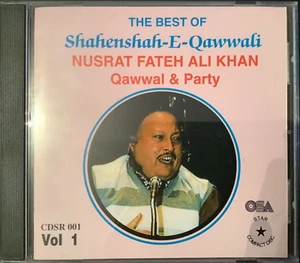 Best Of Shahenshah-e-Qawwal Vol 1 By Ustad Nusrat Fateh Ali Khan - Qawwali CD - Picture 1 of 2