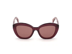 Just Cavalli JC864S 71S Burgundy Cat Eye Plastic Sunglasses Frame 52-19-145 864 - Picture 1 of 3