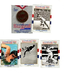 U. S. OLMPIC HALL OF FAME SERIES IMPEL 1991 TRADING CARDS SET 90 CARDS - Picture 1 of 1