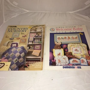 Welcome Baby Book Six Linda Gillum Dimensions Country Nursery Leisure Arts 424 - Picture 1 of 5