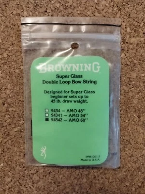 Original Browning Archery Super Glass Youth Bow Replacement String - 60" - Image 1 of 2