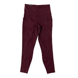 Member's Mark Women's Everyday Moto High Rise Ankle Legging Cherry Cinnamon Sz S - Picture 1 of 1