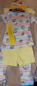 New Baby girl's 18 month Seasame Street 4 piece pajama set - Picture 1 of 3