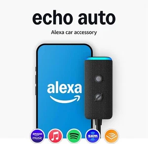 Nuovo Amazon - Echo Auto (2a generazione, ultimo modello) | Aggiungi Alexa alla tua auto - Foto 1 di 17