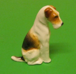 Vintage Royal Worcester Doris Lindner Hundefigur-DRAHTHAARTERRIER 2942 - 1940 - Bild 1 von 4