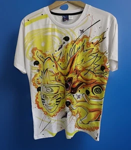 Mr 1991 Inc & Miss Go Naruto All Over Print Graphic T-Shirt XXL Anime Streetwear - Picture 1 of 9
