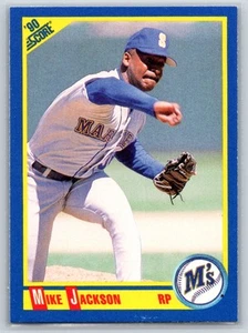 1990 Score #546 Mike Jackson Seattle Mariners - Picture 1 of 2