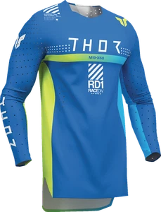 Thor 2026 Youth Sportmode Synth Motocross Jersey Blue - Picture 1 of 4