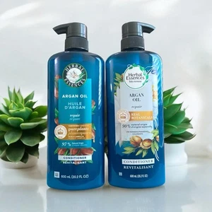 2 Kräuteressenzen Bio: Erneuern Arganöl Condtioner 20,2oz Reparatur, keine Parabene - Bild 1 von 2