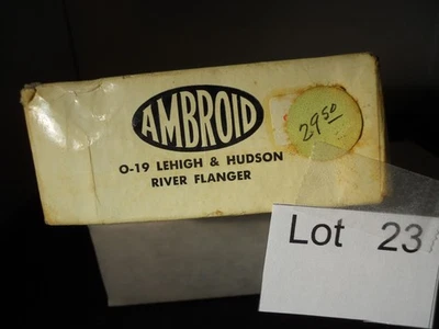 Lot 23: Ambroid Lehigh & Hudson River Flanger wood kit #O-19 O scale - Image 1 of 4