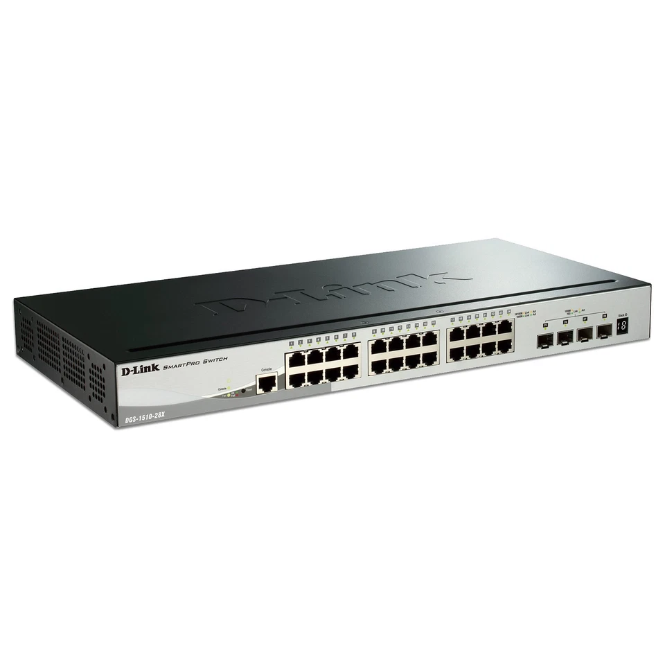 *NEW* D-LINK DGS-1510-28X Smart Managed 24-Port Gigabit Switch - Image 1 of 1