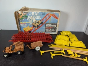 Vintage Remco Rat Patrol Mighty Mike Jeep with Box - Around 80% Complete - Picture 1 of 24