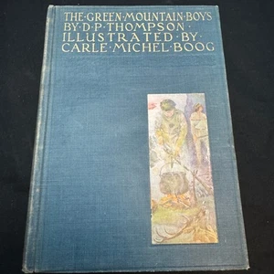 The Green Mountain Boys D.P. Thompson 1927 HC illustriert, lose Seite - Bild 1 von 5