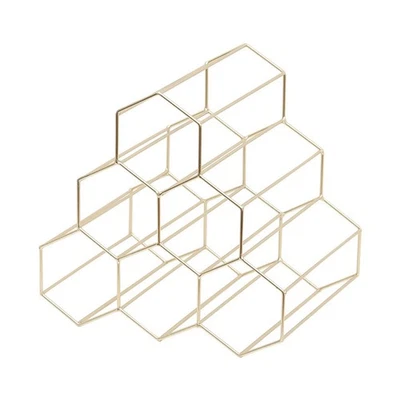  Creative Vintage fil casier à vin présentoir à vin stockage bouteilles support - Image 1 of 4