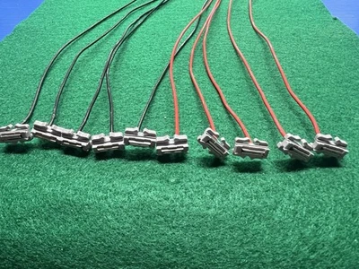 Terminal UniJoiners for Kato Unitrack HO & N Scale, 5 Pair, 20awg Wire. - Image 1 of 4