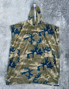 Herren Billabong Surf Poncho mit Kapuze Handtuch Camouflage  - Bild 1 von 4