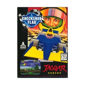 Atari Jaguar Video Game Checkered Flag Fair/EX