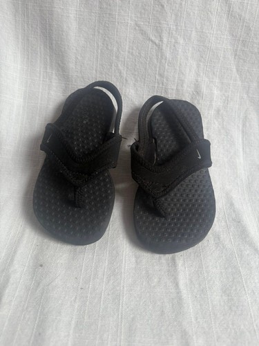 sandali infradito Nike bambino piccolo taglia 7c neri