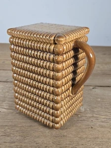 Antica caffettiera francese vintage LU PETIT BEURRE NANTES ceramica espositore oggetto - Foto 1 di 10