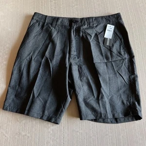 Pantalones Cortos O’Neill Para Hombre 38 Zig Rayas Negros Nuevos con Etiquetas $49 - Imagen 1 de 4