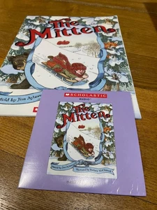 The Mitten Jim Ayleworth Paperback book and audio CD - Picture 1 of 1