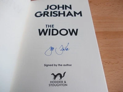 The Widow , John Grisham,SIGNED FIRST EDITION,1st printing ,Hardback, NEW - Image 1 of 4