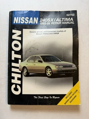 Nissan 240SX 1993-1998 Shop Service Repair Manual Wiring Diagrams Engine Guide - Image 1 of 4