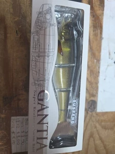 jackall gantia 180 jointed swimbait suspending 7" 1.8oz rt sexy pearl ayu - Bild 1 von 3