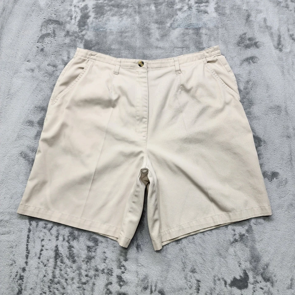 Pantalones Cortos Jennifer Moore De Colección Años 90 Para Mujer 12 Tostados Tiro Alto Mamá Bermudas Caminar Foto 1 de 4