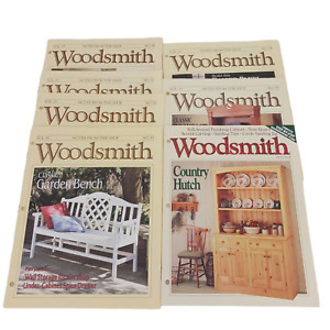 Lot of 7 Woodsmith Magazine Notes from the Shop Consecutive Back Issues #90-96