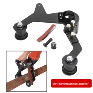 M-14 Griff Rundrohr Flexible Bandschleifer 270° Schleifpoliermaschine 60-600Mesh - Bild 1 von 12