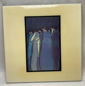 Piastrella nativi americani sud-ovest Art Co Danzantes di Amado Pena 11 7/8” X 11 7/8” - Foto 1 di 4