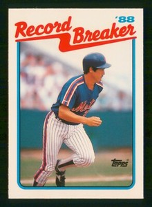 KEVIN McREYNOLDS RECORD BREAKER 1989 TOPPS TIFFANY 89 NO 7 NRMINT+         16789