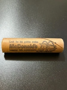 Lincoln Wheat Cent 1c Mixed Roll in Brandt McDonald’s Wrapper – VINTAGE RARE - Picture 1 of 5