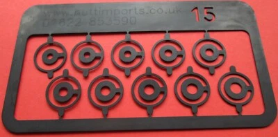 Parker Hale Matchmaker previsión 15 mm conjunto de elementos de mira objetivo anillo estándar BSA, etc.